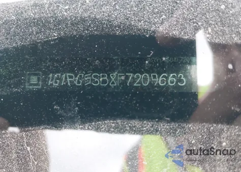 2015 Chevrolet Cruze Ltz z USA, uszkodzony, nr VIN 1G1PG5SB8F7209663